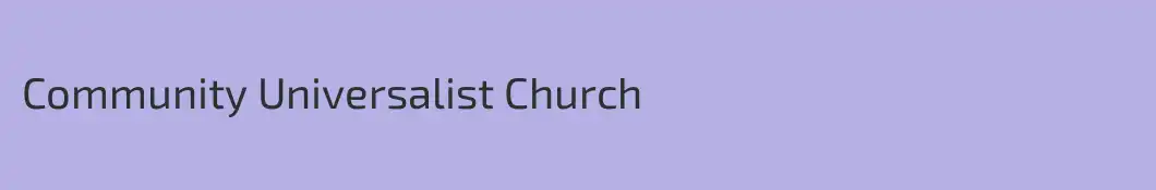 Community Universalist Church